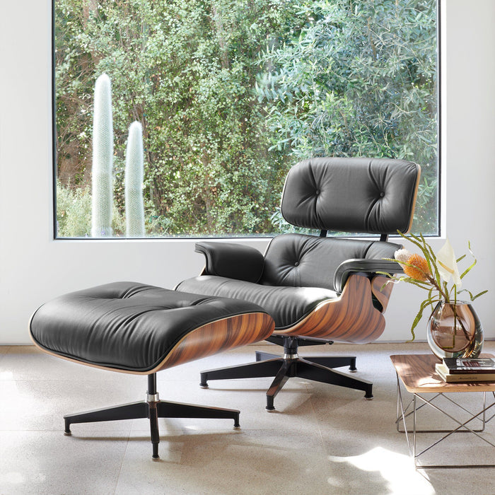 Modern Lounge Chair and Ottoman